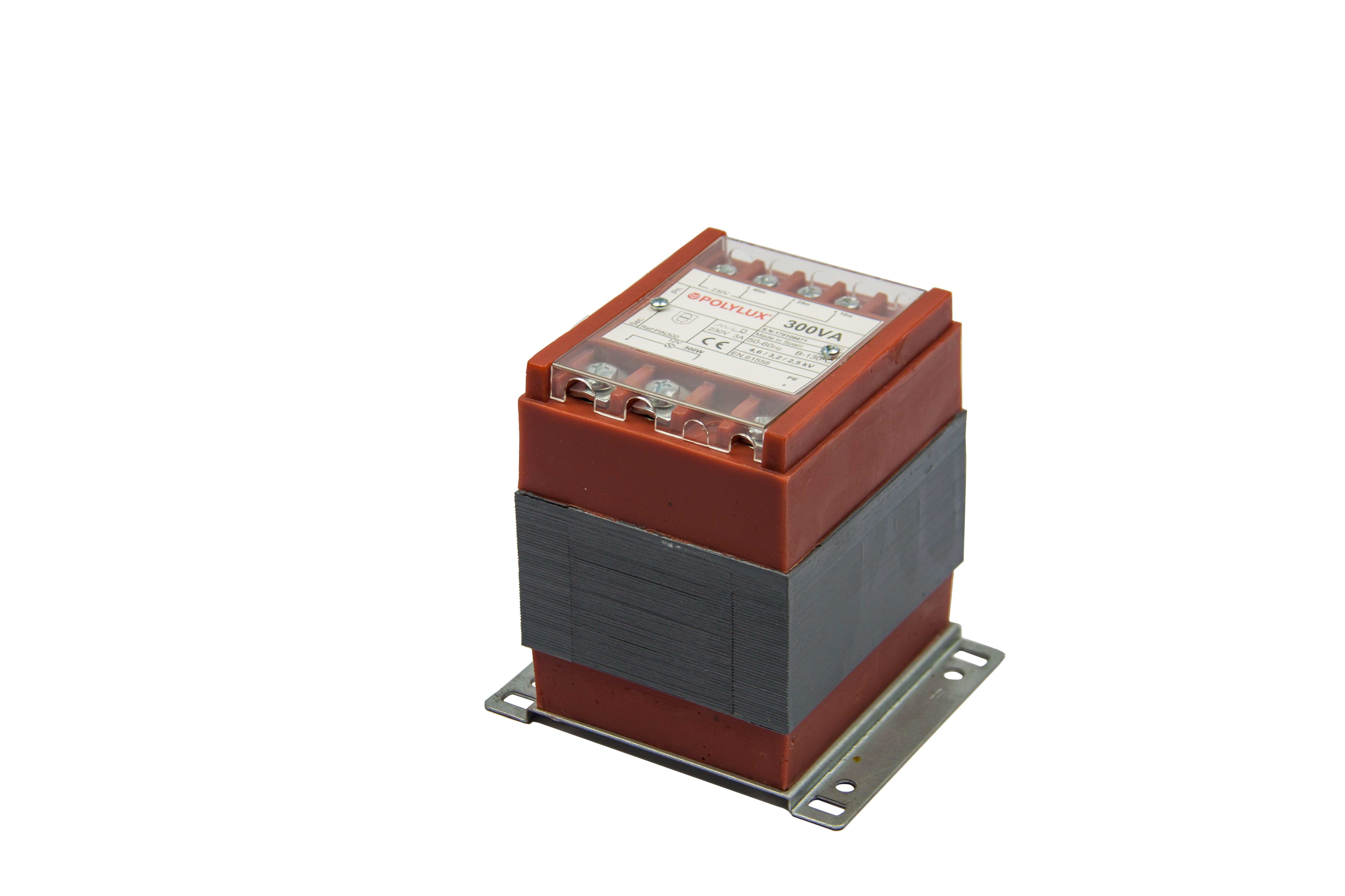POLYLUX - Transformador monofásico encapsulado N 100VA 12/24V IP20