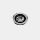 LEDS-C4 - Empotrable de suelo IP66-IP67 Max Medium Round Trim LED 7.9 2700K acero inoxidable AISI 316 423lm