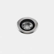 LEDS-C4 - Empotrable de suelo IP66-IP67 Max Medium Round Trim LED 7.9 2700K acero inoxidable AISI 316 459lm