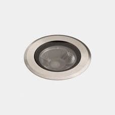 LEDS-C4 - Empotrable de suelo IP66-IP67 Max Big Round Trim LED 13.8 2700K acero inoxidable AISI 316 1086lm