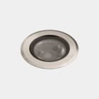 LEDS-C4 - Empotrable de suelo IP66-IP67 Max Big Round Trim LED 13.8 2700K acero inoxidable AISI 316 1086lm
