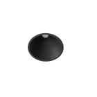 JISO - Downlight Ambiente/UGR TOP CAVE 05 LED COB 5W 2700K driver incluido on-off color negro