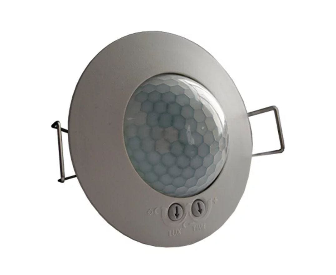 DINUY - DETECTOR DE PRESENCIA 360Âº EMPOTRABLE EN TECHO BLANCO