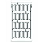 INTERFLEX - Etiquetas para cable 18x4mm SI2K amarillo (576u)