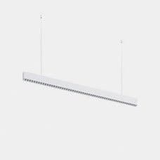 LEDS-C4 - Luminaria lineal Infinite Slim inicio colgante 1120mm 28.7 3000K CRI 90 DALI-2/PUSH blanco IP40 2949lm