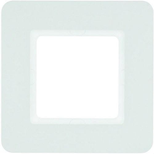 HAGER - MARCO 1 ELEMENTO Q.7 BLANCO POLAR
