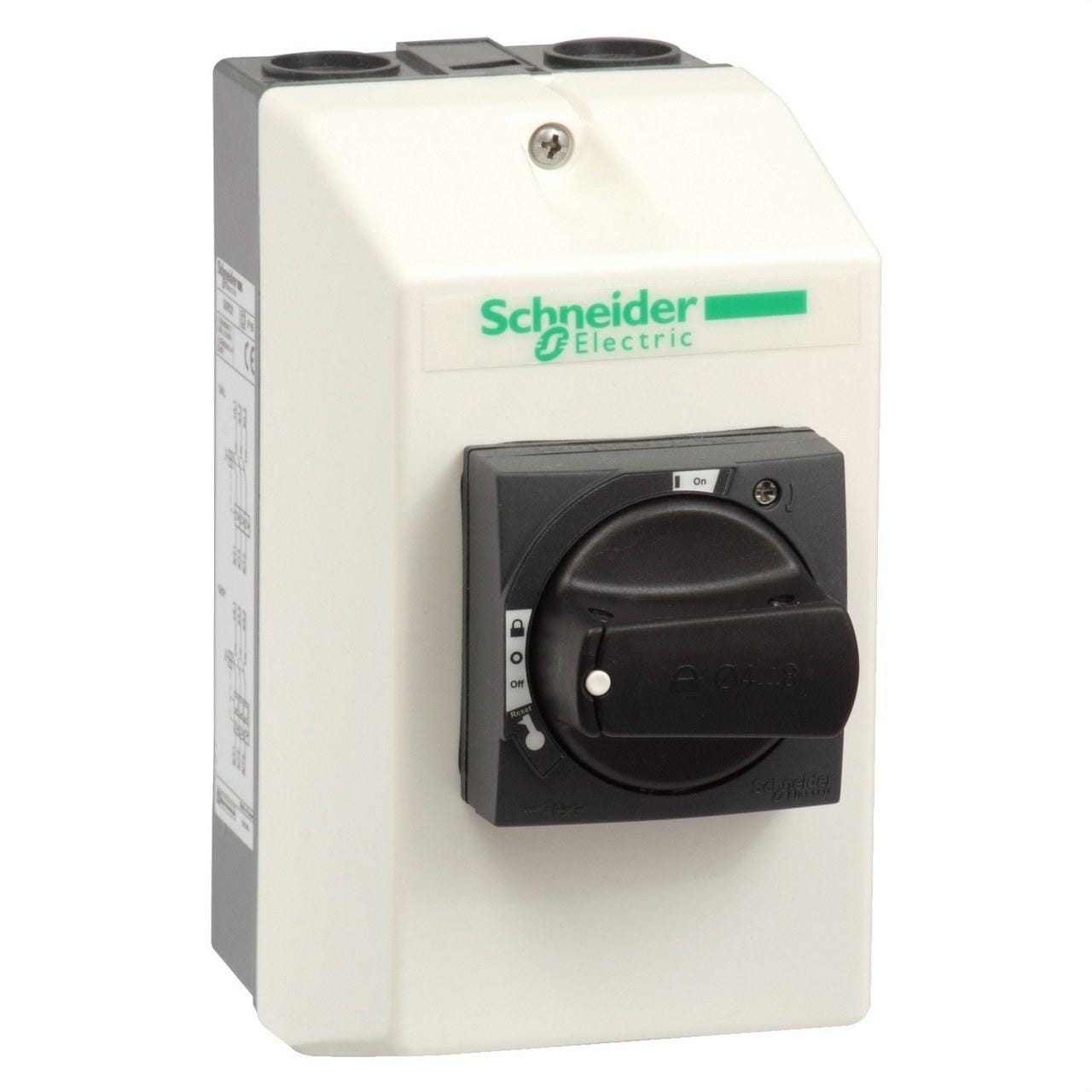 Schneider Electric - Cofre disyuntor 1,6-18A IP65 negro