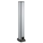 Schneider Electric - Poste dos lados OPTILINE 45 700mm aluminio anodizado