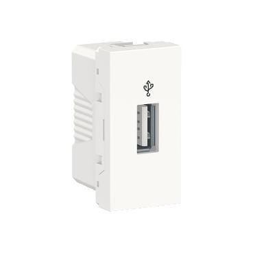 Schneider Electric - Toma USB 3.0 1 modulo polar