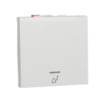 Schneider Electric - Pulsador 2 módulos timbre LED localización polar