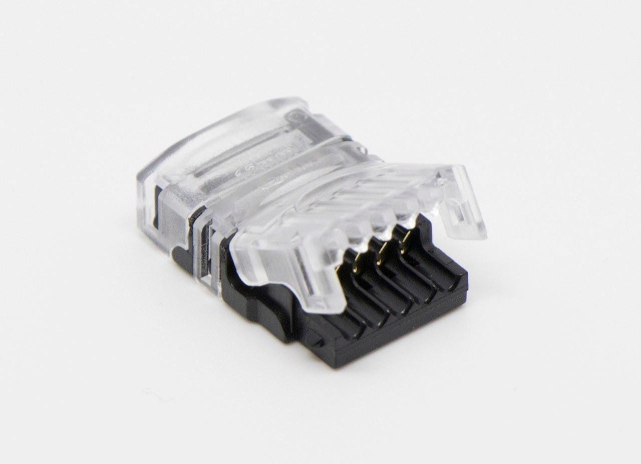 ILUTREK - Conector salida cable IP63 RGB+W 12mm para tira led
