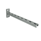 APOLO - SOPORTE PERFIL STRUT 41x21x400mm ACERO CINCADO