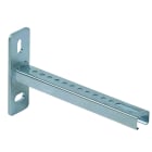 APOLO - Soporte perfil 27x18x200mm para fijación tubos y bandejas acero cincado