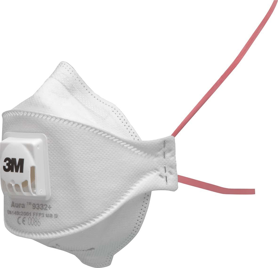 3M MERCADOS ELECTRICOS - 3M¿ AURA¿ 9332+ MASCARILLA FFP3 NR D  C/VÁLVULA