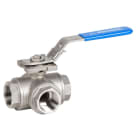 GENEBRE - VALV.ESF.3V 2.1/2" PASO TIPO L PAL.INOX.