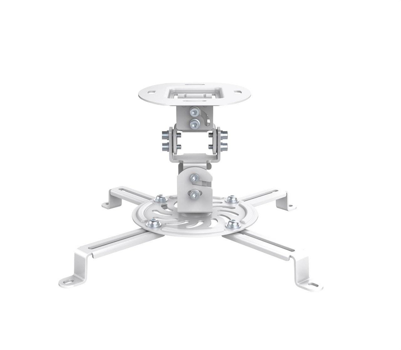 FONESTAR - Soporte orientable de techo para proyectores blanco
