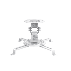 FONESTAR - Soporte orientable de techo para proyectores blanco