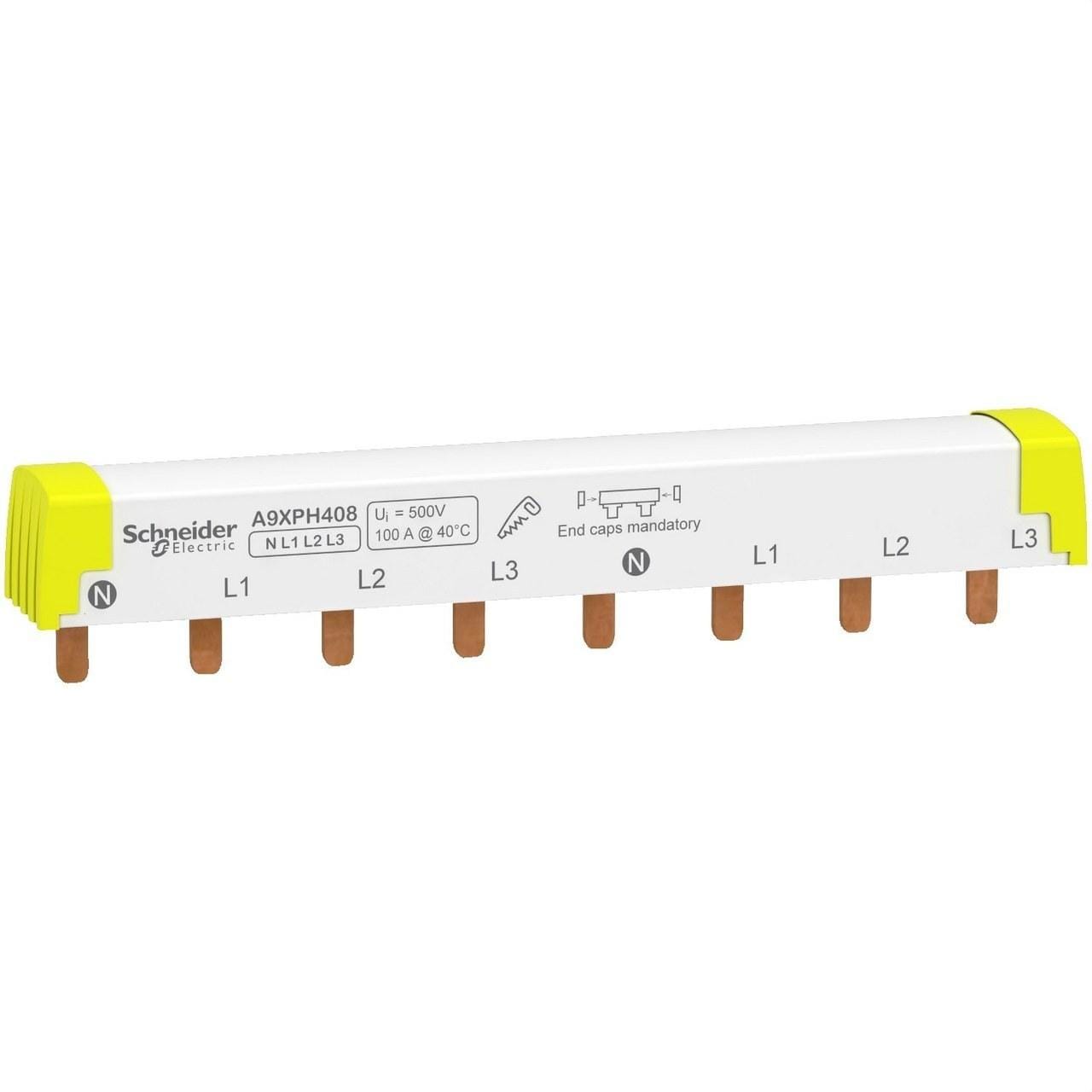 Schneider Electric - Peine 4P 8 módulos K60N C60 ID