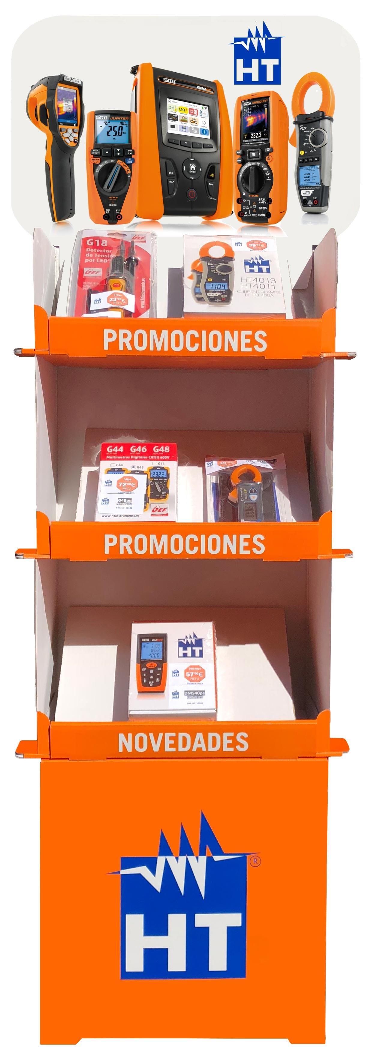 HT INSTRUMENTS - Expositor cartón HT7003