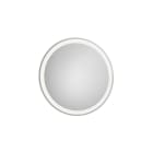 ROCA - Espejo LED IRIDIA placa antivaho diámetro 800
