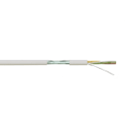 GESCABLE - Cable telefónico con pantalla 4x0,2mm² libre de halógenos (Rollo 100m) (Dca)
