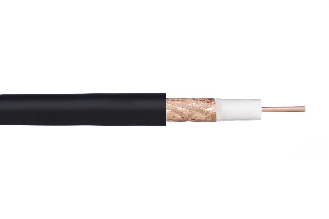 GESCABLE - Cable coaxial NK 11 C negro (Bobina 500m) (Fca)