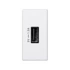 SIMON - Cargador SIMON K45 USB con 1/2 módulo de 1,5A blanco