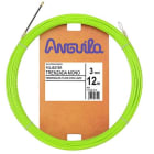 ANGUILA - Pasacables Fijo+Lazo Poliester Trenzada Mono Ø3mm, 12m