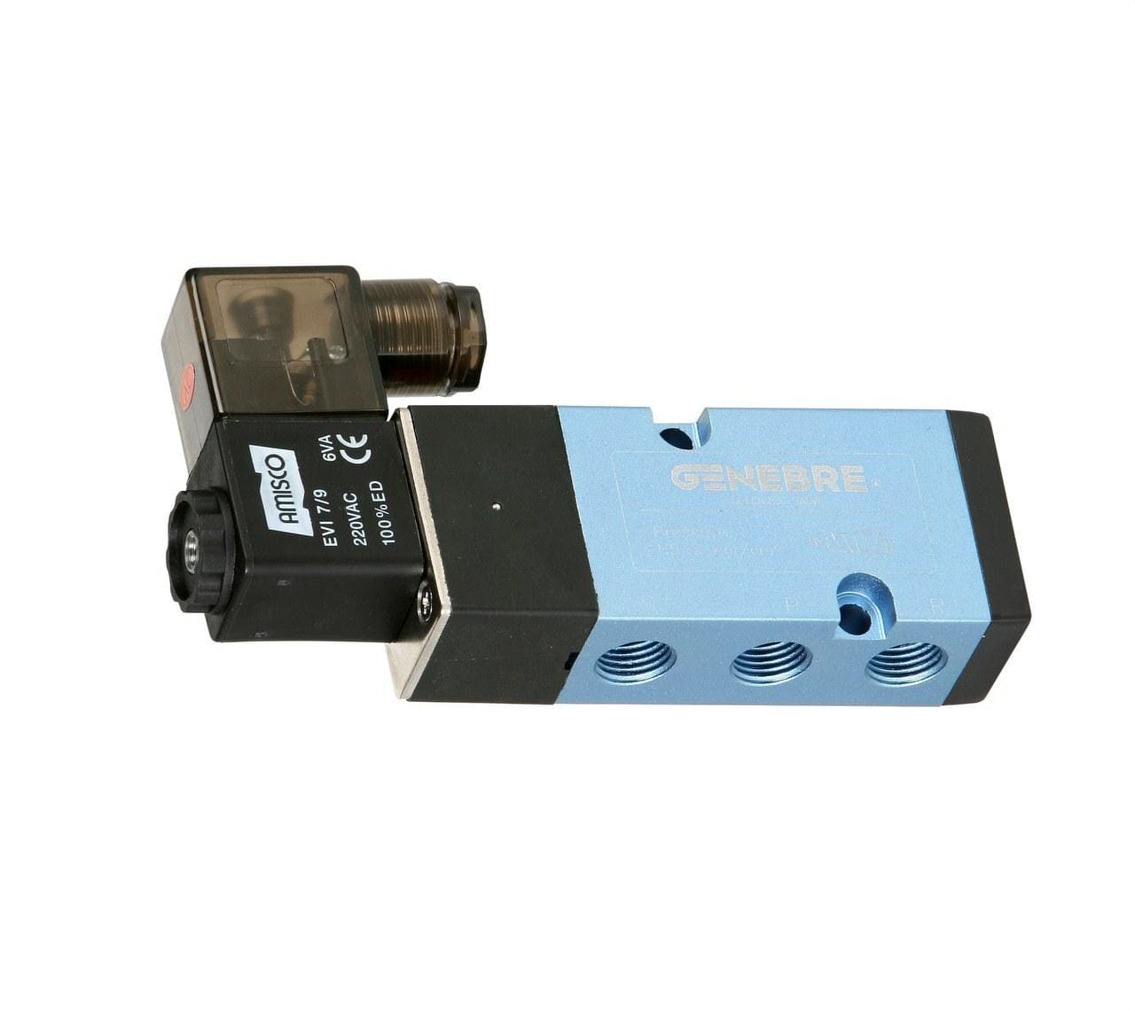 GENEBRE - ELECTROVALVULA 5 VIAS 1/4" C24V
