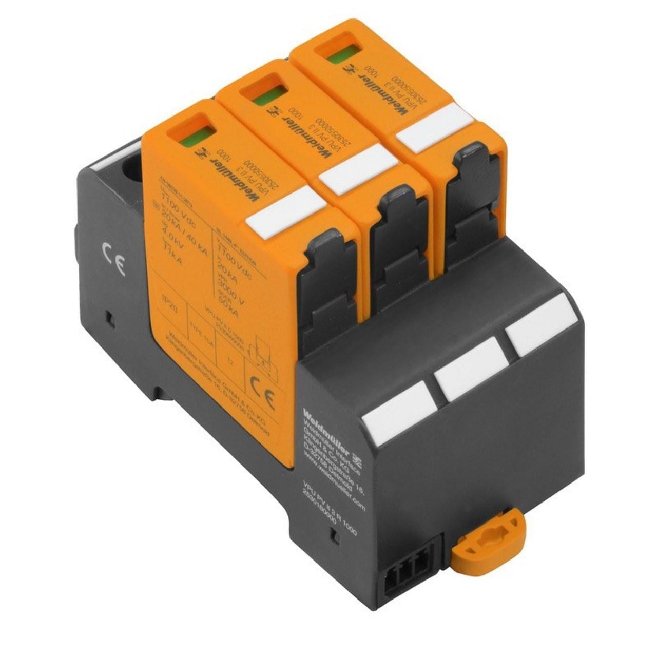 WEIDMULLER - Descargador de sobretensión VPU PV II 3 1000