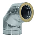 DINAK - Codo 90º EI30J 304/304 diámetro 250