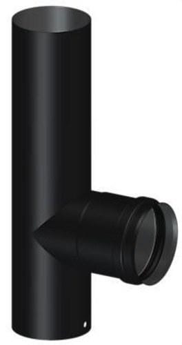 DINAK - Te 90º M-H con entronque H DEKO PELLETS STYLE diámetro 80