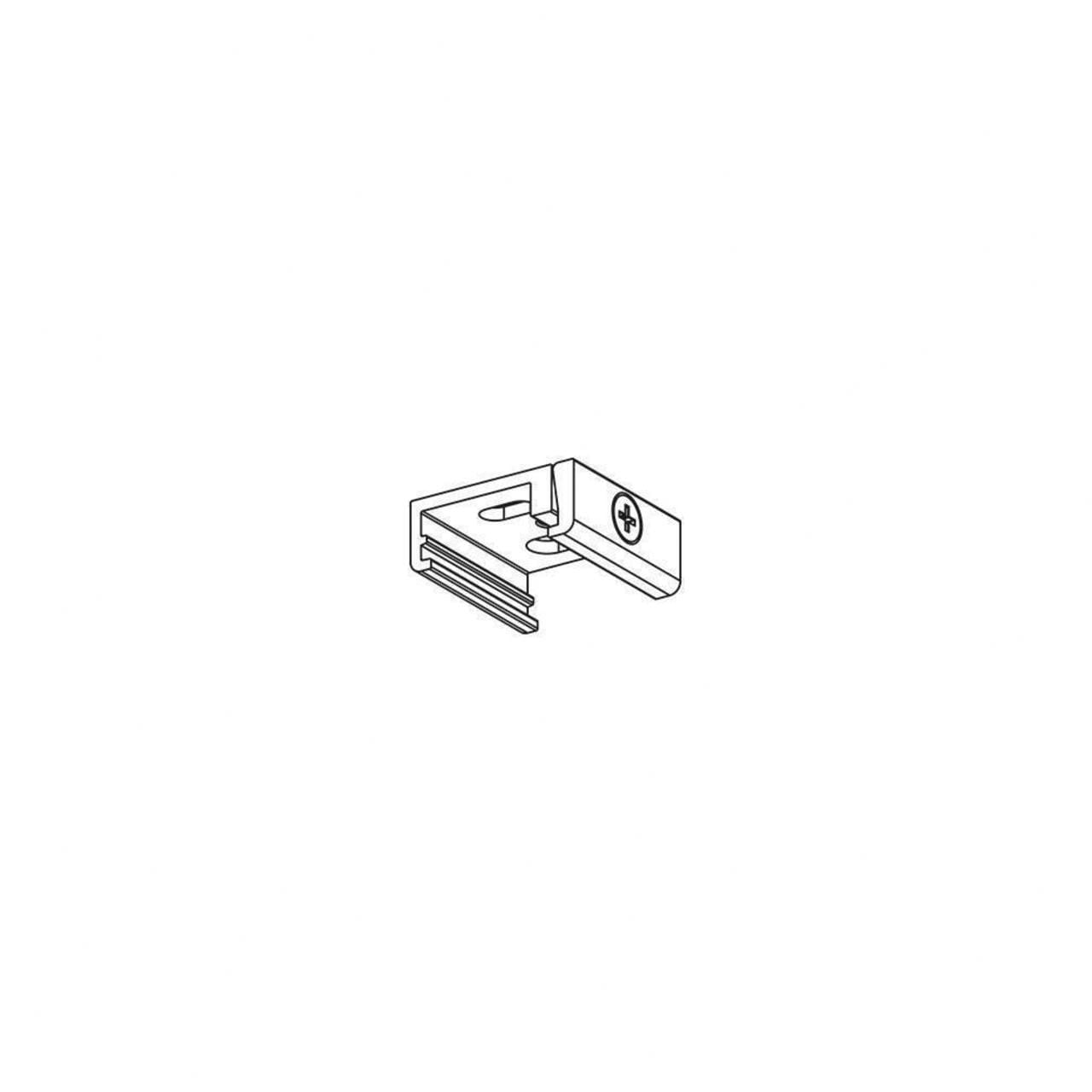 ARKOSLIGHT - CARRIL 230V TECHO KIT NEGRO