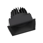 LEDVANCE - Foco Spot SP SQUARE DK ADJ 8W/3000K FL BK 650lm