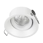 INDELUZ - Empotrable basculante LEDA QPAR16 50W blanco