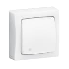 LEGRAND - Interruptor / Conmutador / Pulsador con visor - Oteo - 10A - monobloc - Blanco