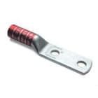 CEMBRE - Terminal de cobre CL2/0-D14 sección 70mm² con doble taladro diámetro borne 6,4mm color negro (cañón largo)