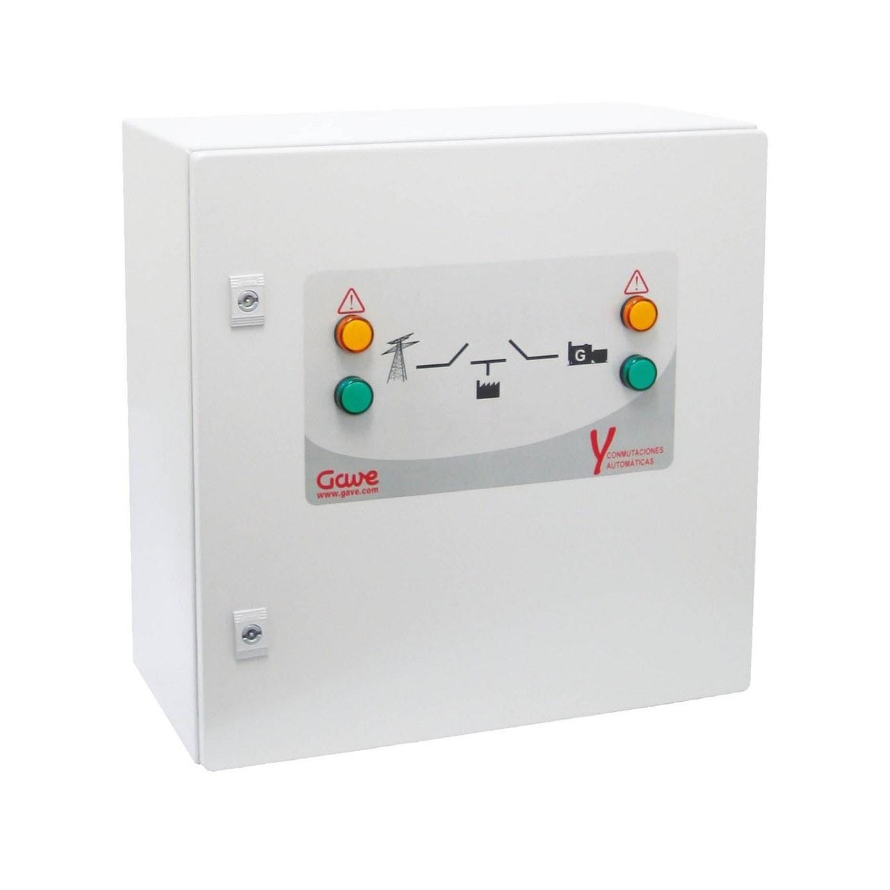 GAVE - CUADRO CONMUTACION AUTOMATICA SEÑALIZACION  4P 40A PROT. SOBRETENSIONES