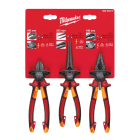 MILWAUKEE - JUEGO DE 3 ALICATES VDE