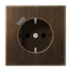 JUNG - PLACA BTN.GIR.LS LT.ANTIK
