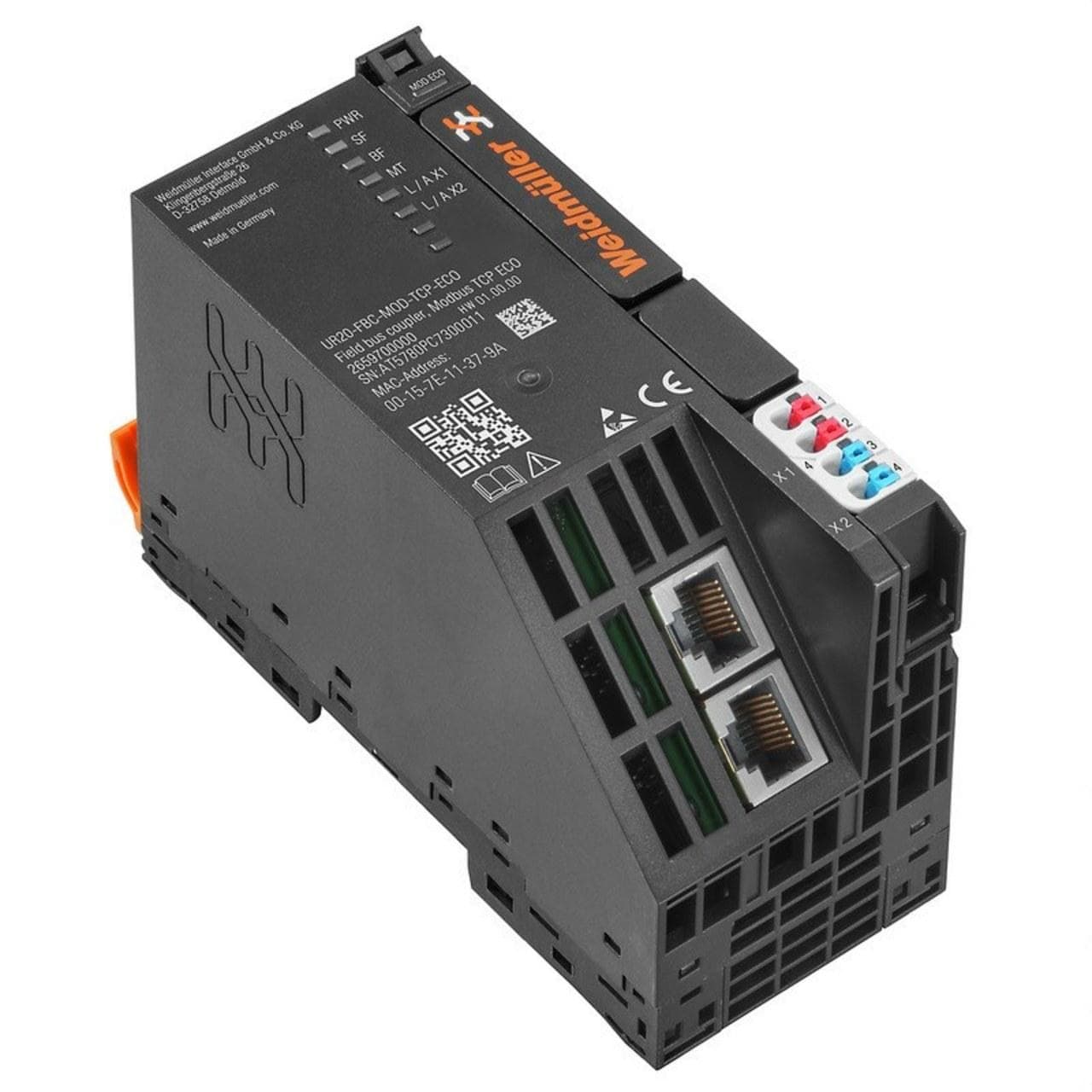 WEIDMULLER - ENCHUFE CON USB-C SERIE LS LATÓN ANTIK