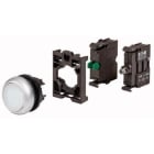 EATON - Kit pulsador rasante M22-DL-W-K10LED-BVP blanco