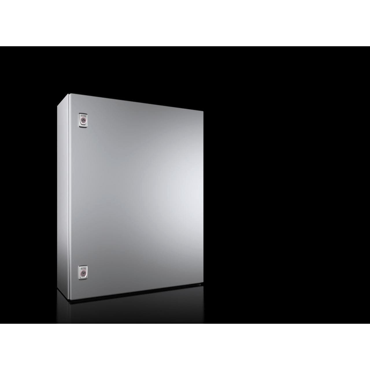 RITTAL - Armario compacto AX con placa de montaje 600x760x210mm acero inoxidable AISI 304