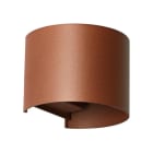 JISO - Aplique de pared TOP TIVOLI 07 LED SMD 7W 3000K 0-120° driver incluido On-Off Corten