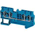 Schneider Electric - Bornera de Disco Con Fusible - 4 Mm² 6 3 a Nivel Único 1X1 Tornillo - Negro