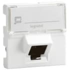 LEGRAND - Base RJ45 Mosaic - Cat.6 - FTP - 2 módulos - LCS² - En ángulo 45º - Blanco