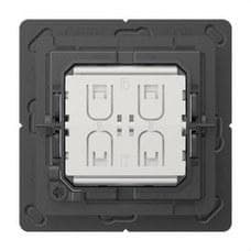 JUNG - KIT DE SUSP. MÁX. 240W CON BASE PLATA MATE KIT SB