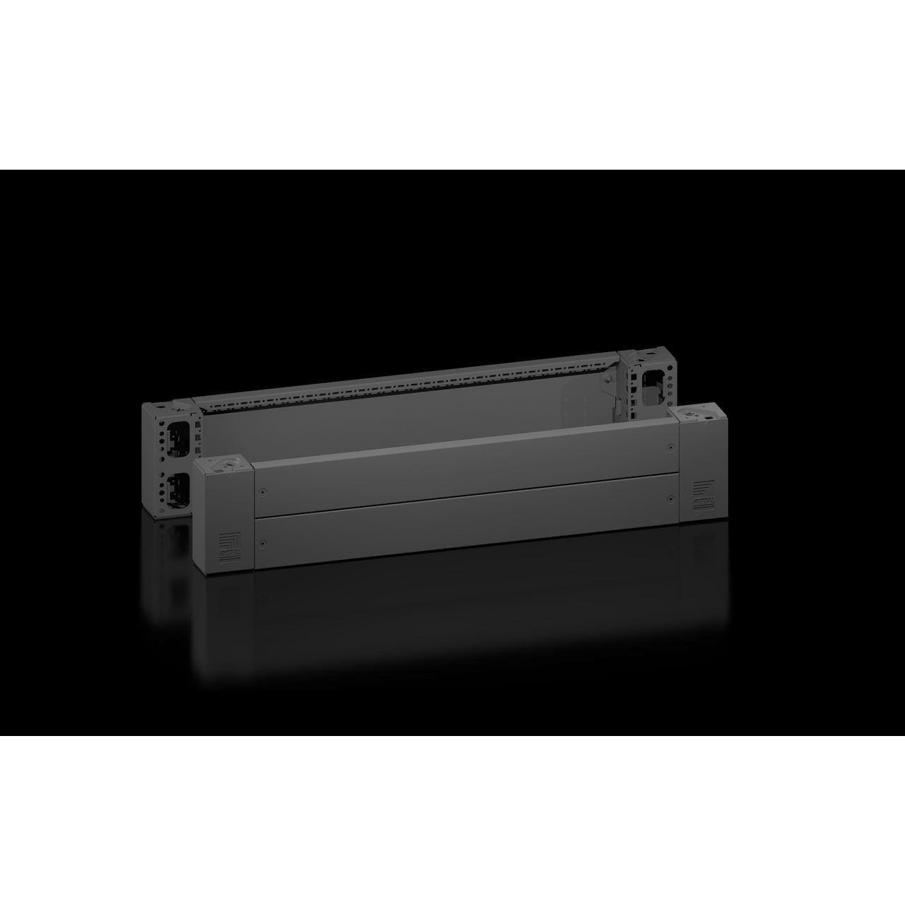 RITTAL - Pack zócalos frontal / trasero VX 1000x200mm (2u)