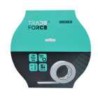 TRADEFORCE - ESPUMA ADHESIVA DOBLE CARA 25M, 19MM*1MM, BLANCA