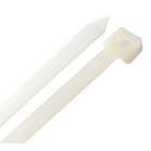 TRADEFORCE - Standard Industrial Cable Tie, 370*7.6mm, Natural, Indoor, 100pcs